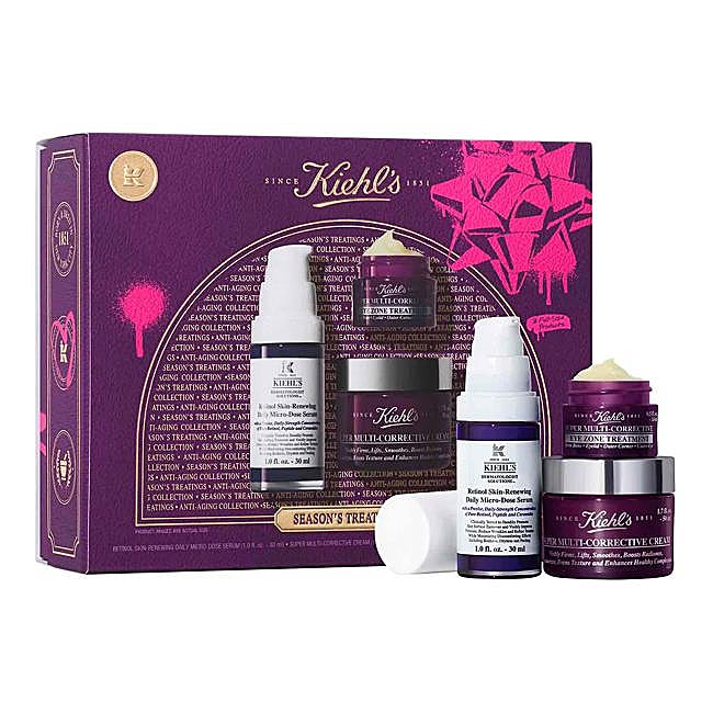 Caja antiedad súper multicorrectora de Kiehl's.